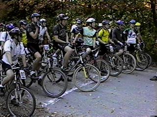 At the starting line